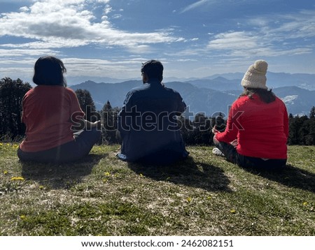 view from HATU PEAK, Narkanda, Himachal Pradesh, May 2024