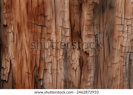 Processed collage of wooden bark chips flat surface texture. Background for banner, backdrop or texture for 3D mapping