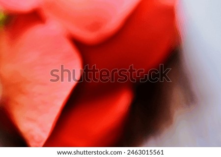 rose - like painted picture- art  Royalty-Free Stock Photo #2463015561