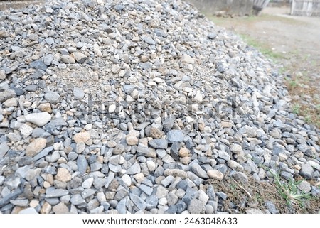 These are pebbles taken from rivers.