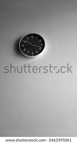 Wall clock on white background

￼


