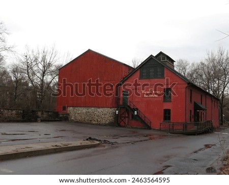 Historic Ice House in Bethlehem PA Royalty-Free Stock Photo #2463564595