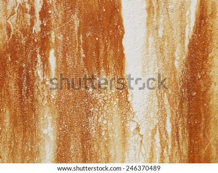rust on white wall texture