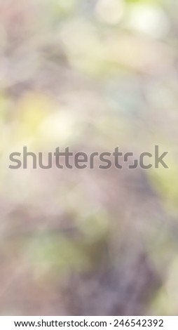 natural backgrounds from lens blur
