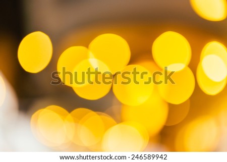 Abstract Christmas bokeh light background