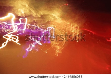 psychedelic lights, abstract, texture, background