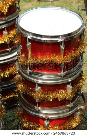 Small size of snare drum percussion for kids