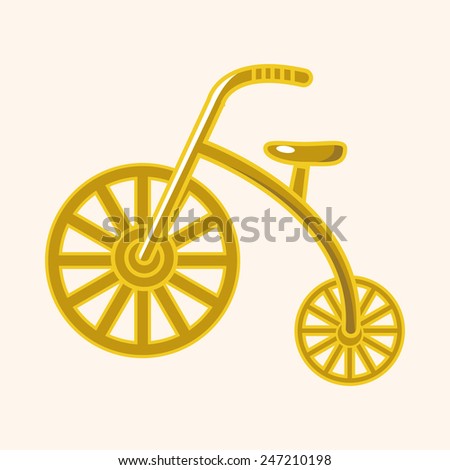 cartoon Bicycle icon