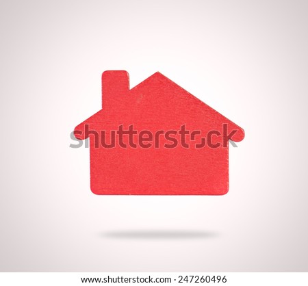 Red  home icon 