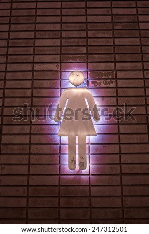 woman restroom bathroom