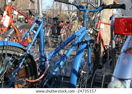 bicycles Royalty-Free Stock Photo #24735157