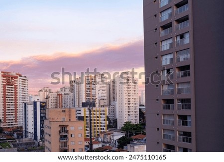 SAO PAULO, BRAZIL - May 24, 2024: modern architecture in the city center.