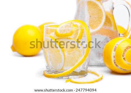 fresh lemons Royalty-Free Stock Photo #247794094