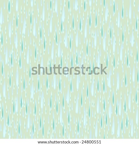 Vector seamless rain background