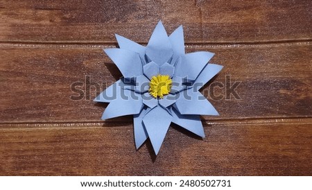 origami paper flowers. purple flower, origami flower, paper crafts flowers