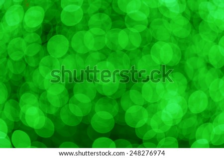 Abstract & Festive background with bokeh defocused lights