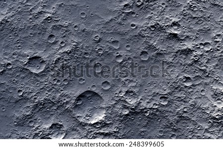 Moon surface Royalty-Free Stock Photo #248399605