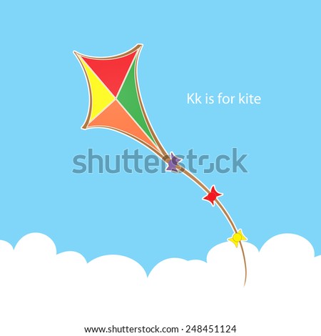 Kite - Kk is for kite
