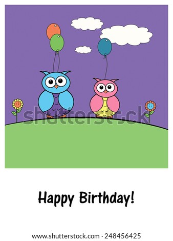 Little Owls - Birthday