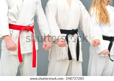 karate position