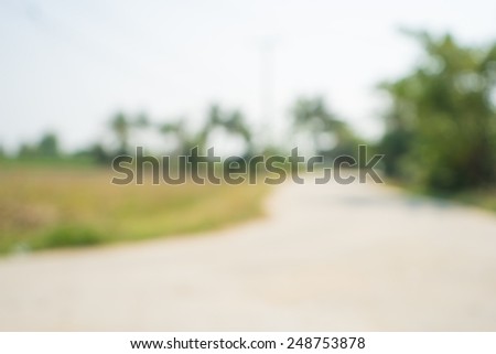 Blur Road background