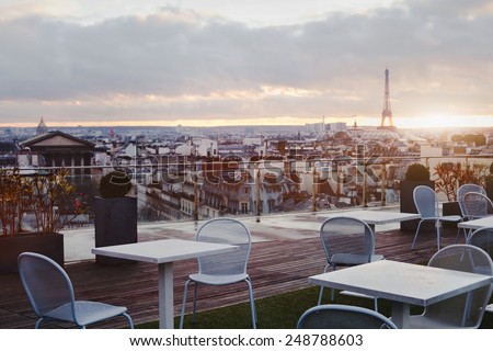 beautiful cafe in Paris
