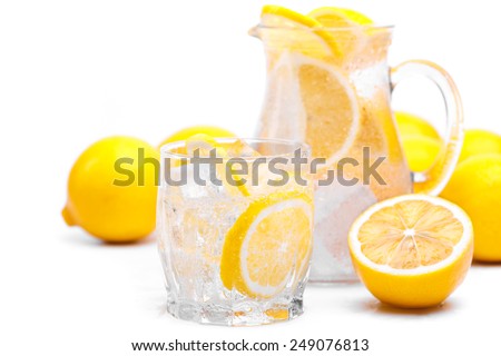 fresh lemons Royalty-Free Stock Photo #249076813