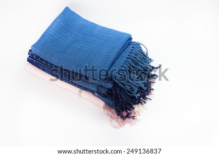 Thai Blue Indigo dyed cloth 