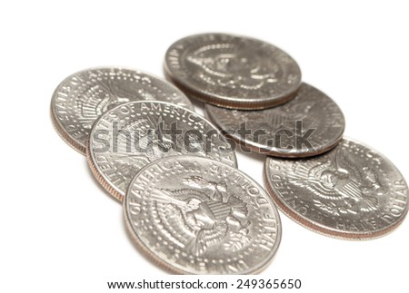 Silver Half Dollar Coins 