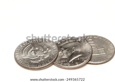 Silver Half Dollar Coins 