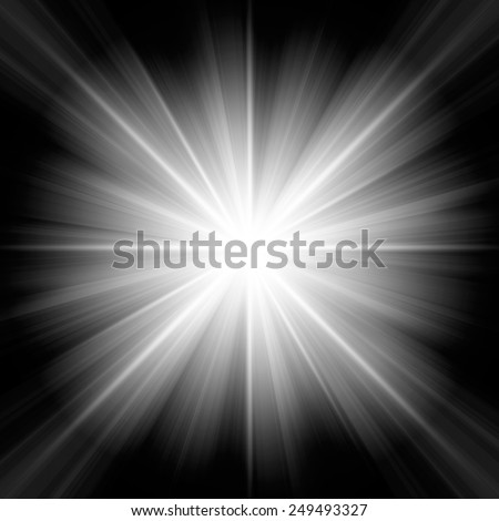 Beautiful Design light star photoshop background black-white luminous rays isolate white star 