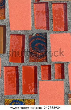 the colourful glass-mosaic. Abstract background. 