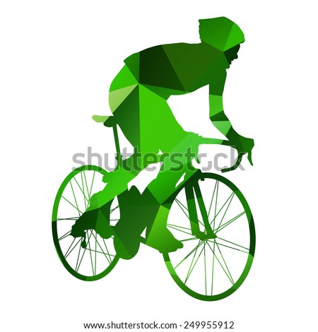 Abstract vector cyclist