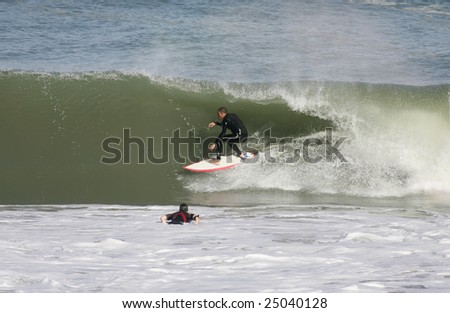 surfing action