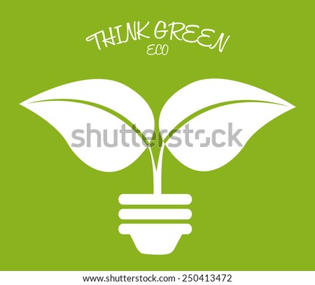 eco friendly  design, vector illustration eps10 graphic 