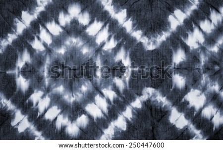 Abstract tie dyed fabric background 