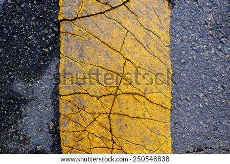line on asphalt road texture