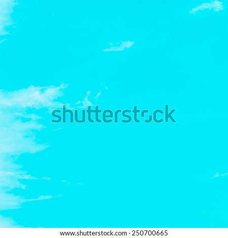 Cloud on blue sky - vintage effect style pictures