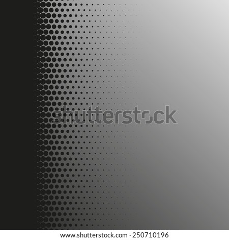 Abstract dotted halftone vector background