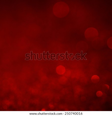 Red Blurred Lights Background