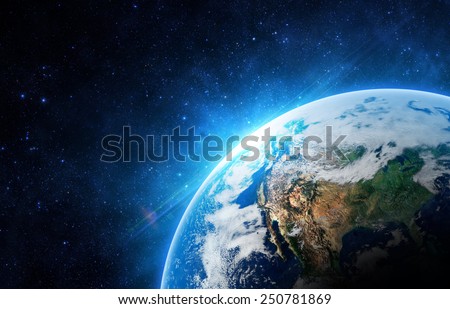 The Earth - Elements of this Image Furnished by NASA