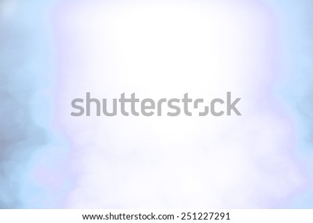 Blue abstract light bokeh background with space