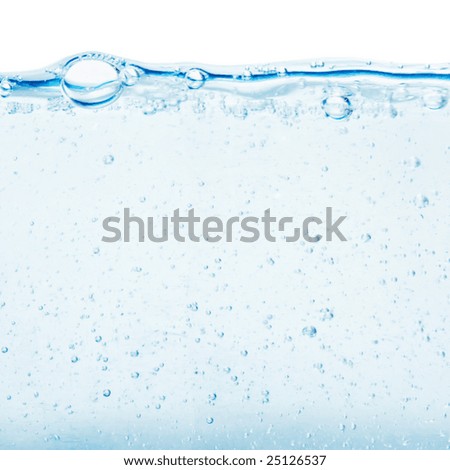 Close-up pure water background Royalty-Free Stock Photo #25126537