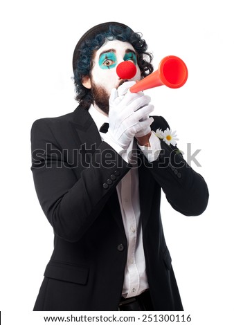 clown in a party