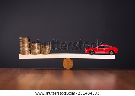 Solid Financing of a Car Royalty-Free Stock Photo #251434393