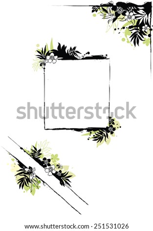 Hawaiian ornamental border