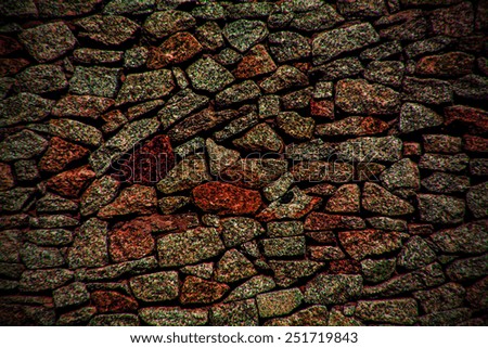 Abstract image of colorful stones