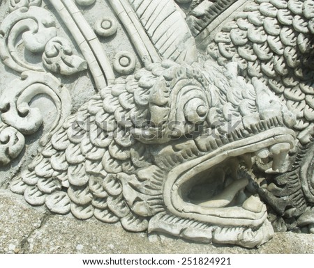 stucco dragon exquisite beauty cures sculpture.