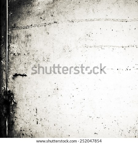 Grunge black and white background with space for text and  image for your design. Abstract Textured backdrop for wallpaper, ad, poster. 