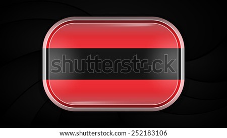 Albania. Vector Flag Button Series. Rectangular Shape This image is a vector illustration and can be scaled to any size without loss of resolution. This image will download as a EPS file.